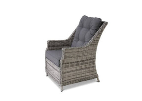 Riveria 4 Piece Set with 3 Seater Sofa Outdoor Seating Nest 