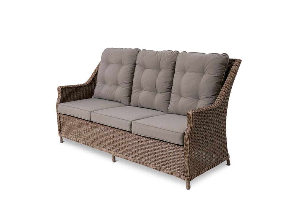 Riveria 4 Piece Set with 3 Seater Sofa Outdoor Seating Nest 