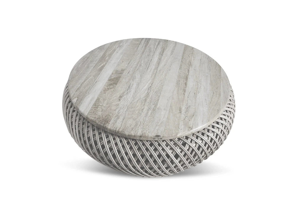 Tulum Coffee Table - White Coffee Tables Vast Furniture 