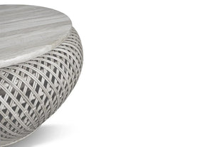 Tulum Coffee Table - White Coffee Tables Vast Furniture 