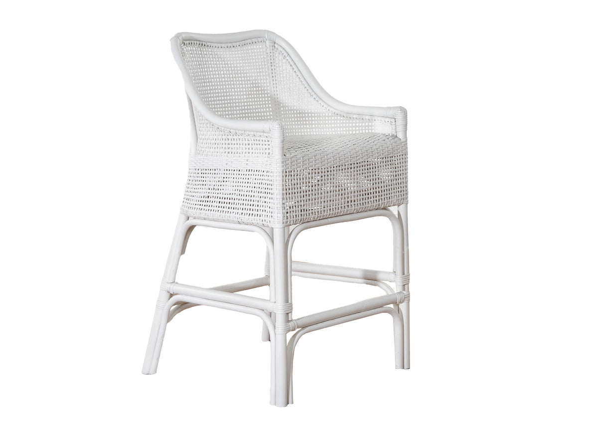Albany Counter Stool - White