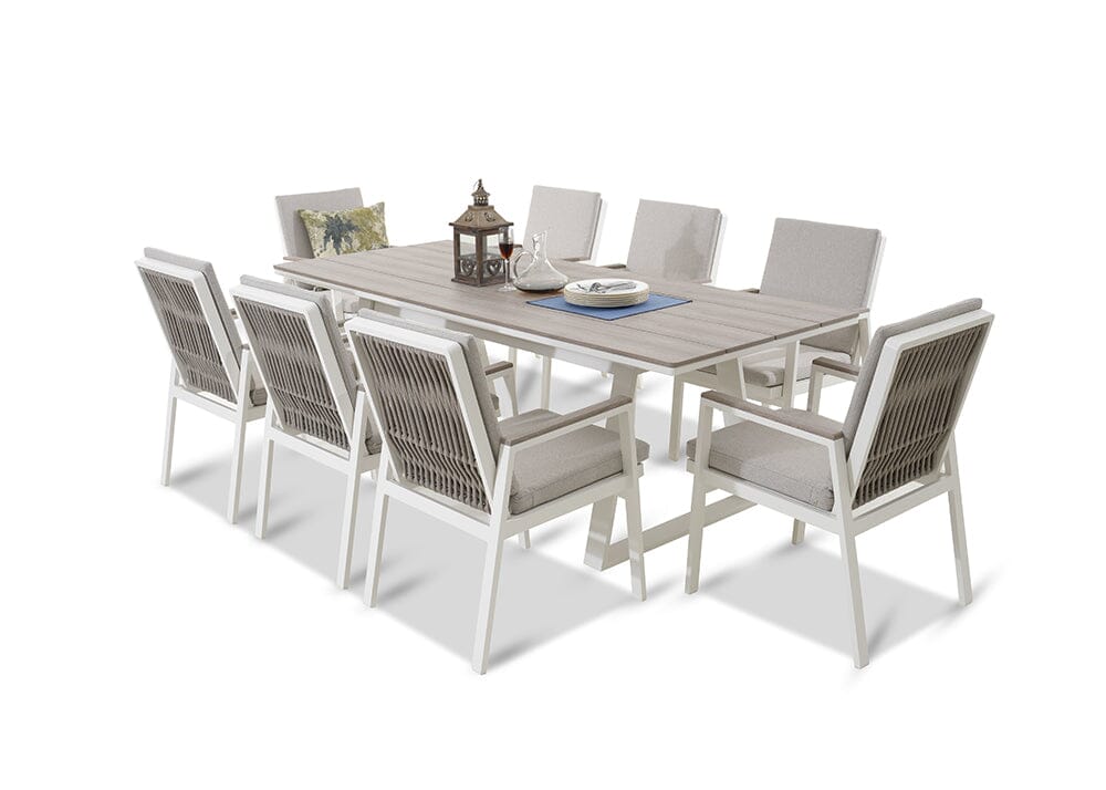 Florida 9Pc Dining Outdoor Seating Nest 
