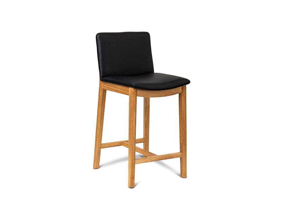 Koda Oak/Black Barstool Stools Vast Furniture 