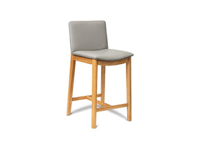Koda Oak/Pewter Barstool Stools Vast Furniture 