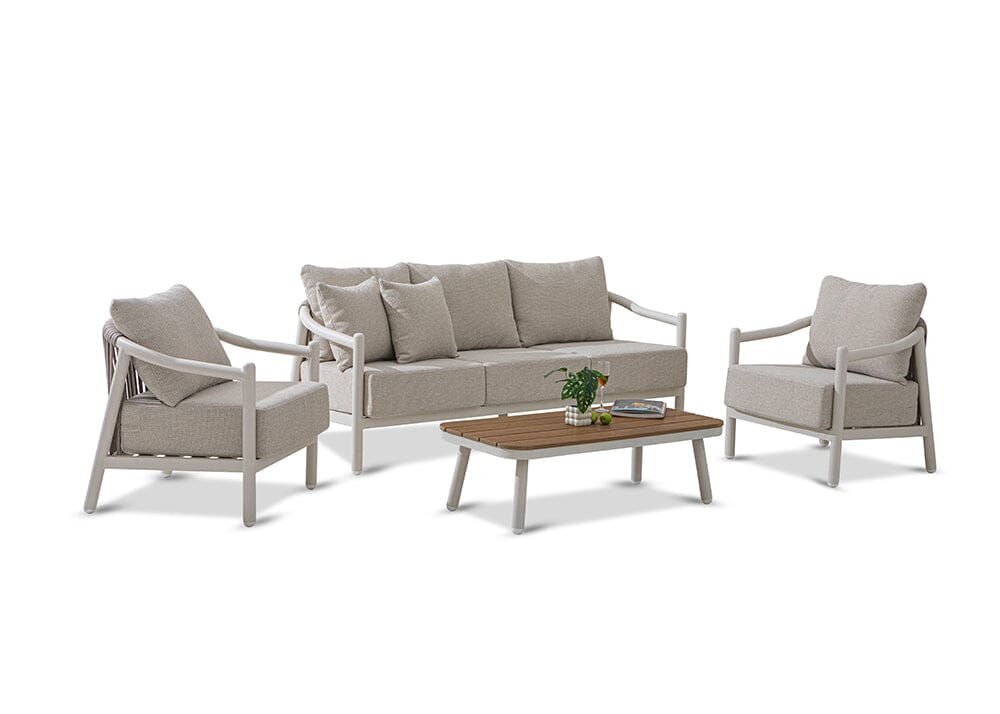 Lucky Bay 4Pc Sofa Set Outdoor Seating Nest 