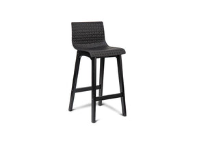 Rhone Black/Black Barstool Stools Vast Furniture 