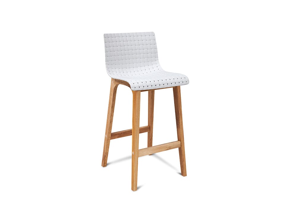 Rhone White Barstool Stools Vast Furniture 