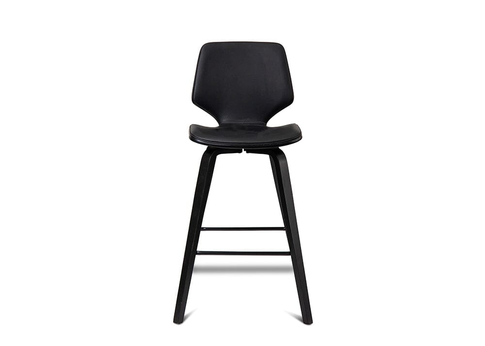 Ryde Black / Black Barstool Stools Vast Furniture 