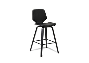 Ryde Black / Black Barstool Stools Vast Furniture 