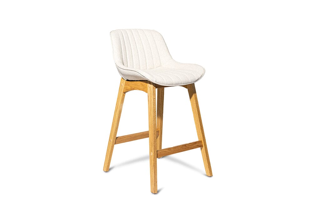 Zoe Beige Barstool Stools Vast Furniture 