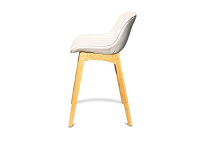 Zoe Beige Barstool Stools Vast Furniture 