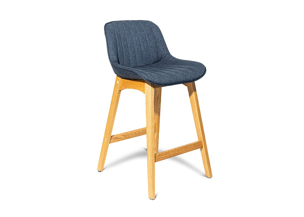 Zoe Navy Barstool Stools Vast Furniture 