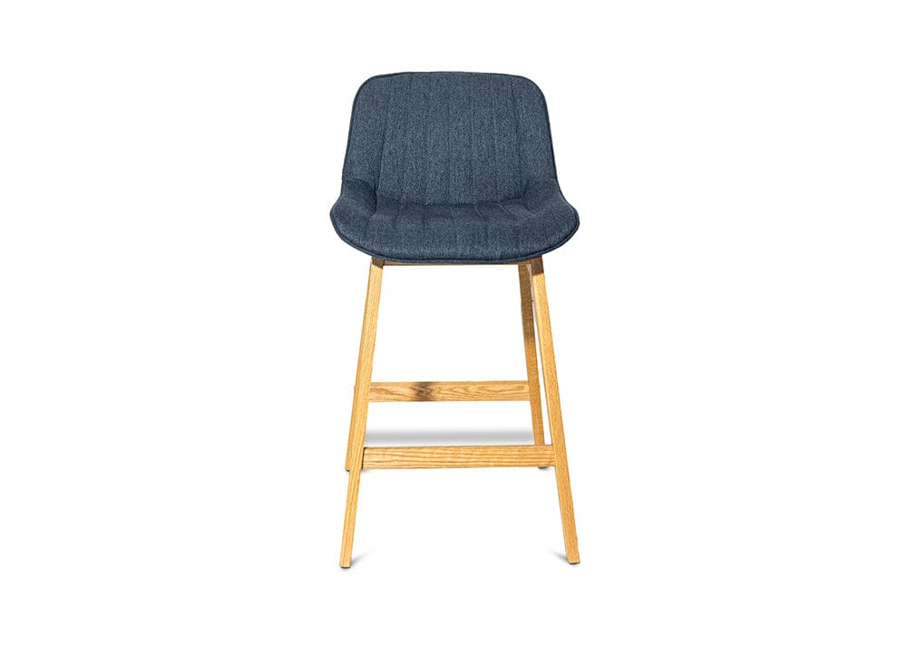 Zoe Navy Barstool Stools Vast Furniture 