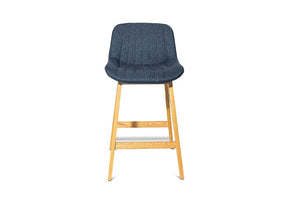 Zoe Navy Barstool Stools Vast Furniture 