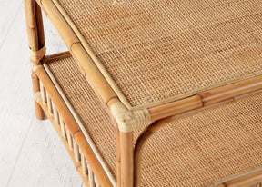 Avoca Coffee Table - woven detail