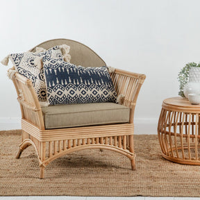 Nila Diamond Cotton Embellished Cushion with Insert Cushions and Pouffes DWBH 