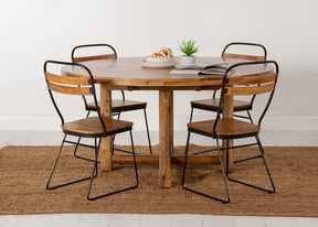 Cayden Round Dining Table styled
