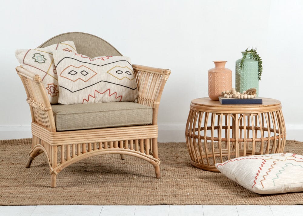 dori embroidered cushion group