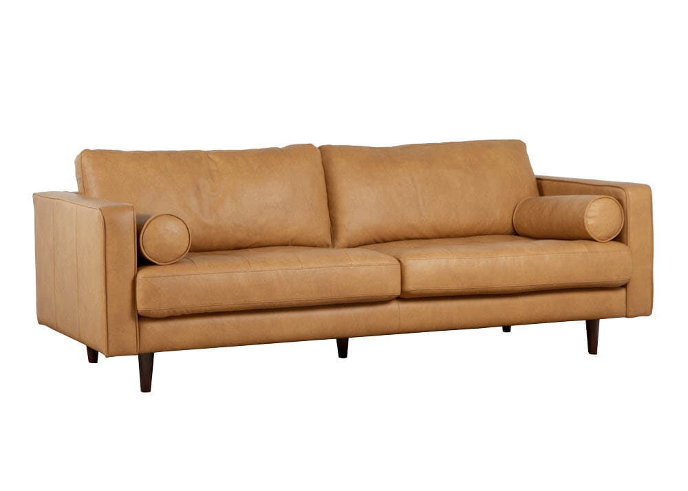 Jackson 3 Seater Lounge - Natural angled