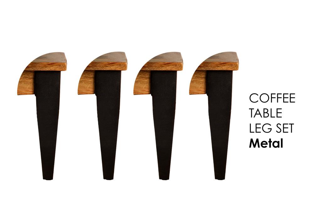 Palo Coffee Table - Metal Legset