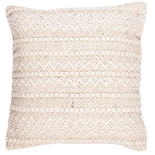 Wheat Cotton Jute Cushion with Insert Cushions and Pouffes DWBH 
