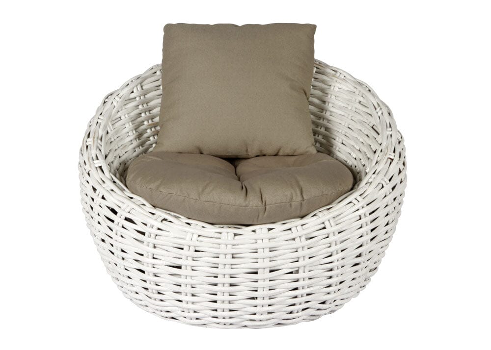 Rica Occasional Chair - White Alfresco Lounging Cirebon 